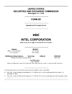 Intel Corporation - SEC Filing
